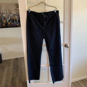 NYDJ Dark Blue Theresa Trouser, Size 16W